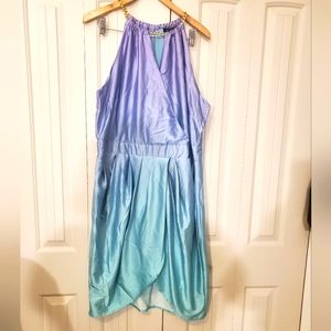 Ombre wrap dress🍒